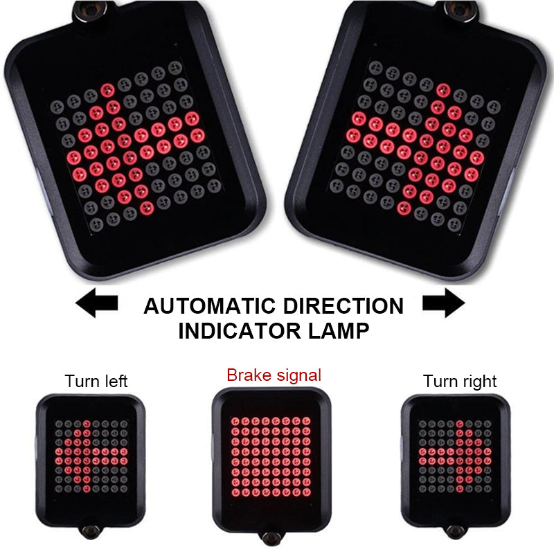 Intelligent LED bicycle blinkers - product detail 3
