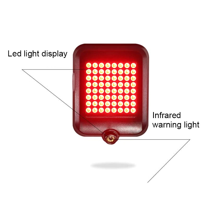 Intelligent LED bicycle blinkers - product detail 5