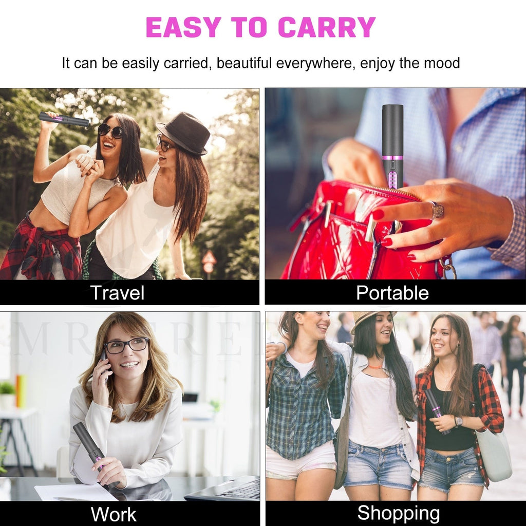 New USB Charging Mini Wireless Travel Hair Iron - product image 6