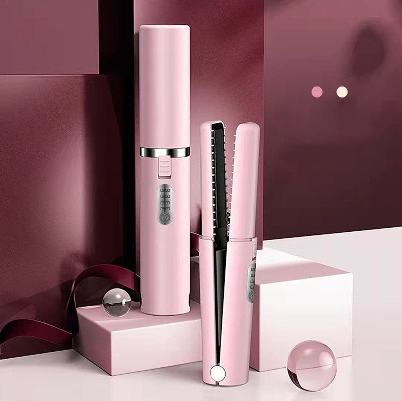 New USB Charging Mini Wireless Travel Hair Iron - product image 9