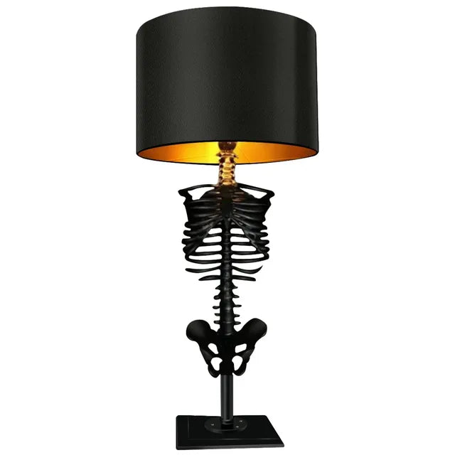 NOMOVA Handcrafted Gothic Skeleton Table Lamp