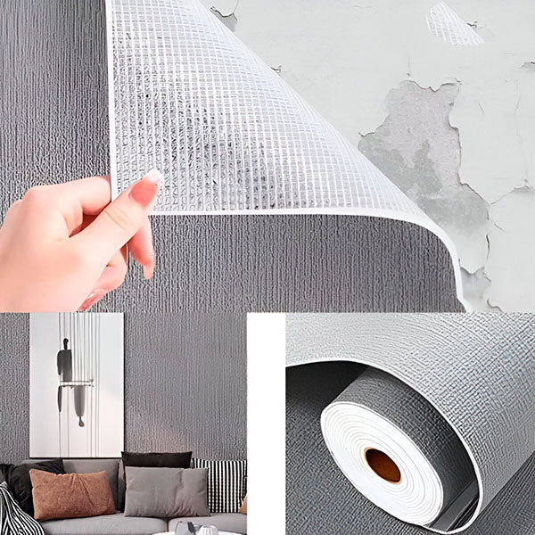 Self-Adhesive Textured Wallpaper - product detail 3