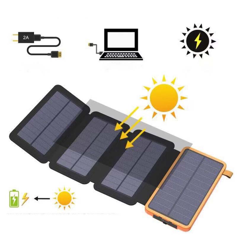 NOMOVA 25000mAh high-performance solar power bank - quick charge