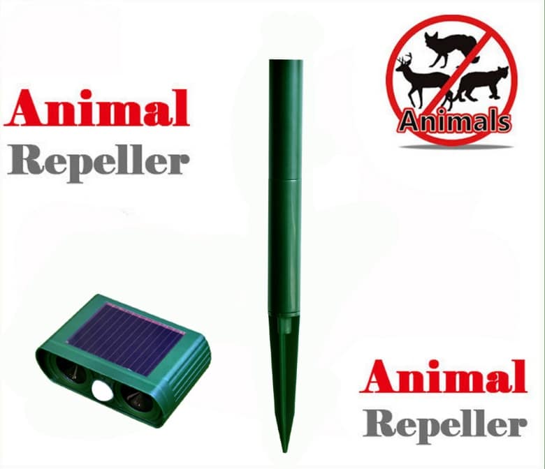Solar-powered Ultrasonic Animal Repellent - product detail 3