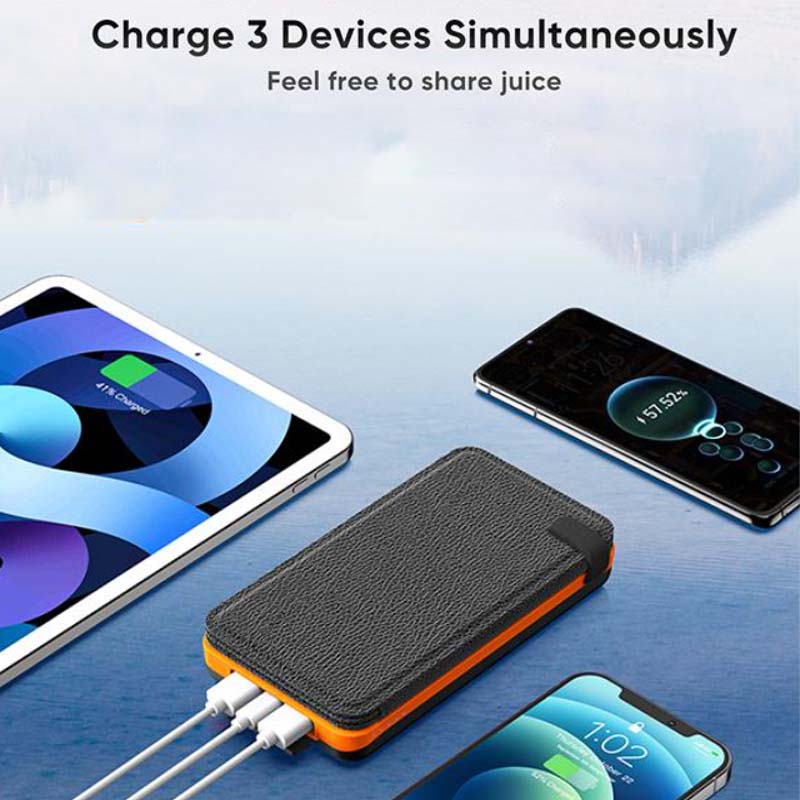 25000mAh high-performance solar power bank - quick charge - product detail 4