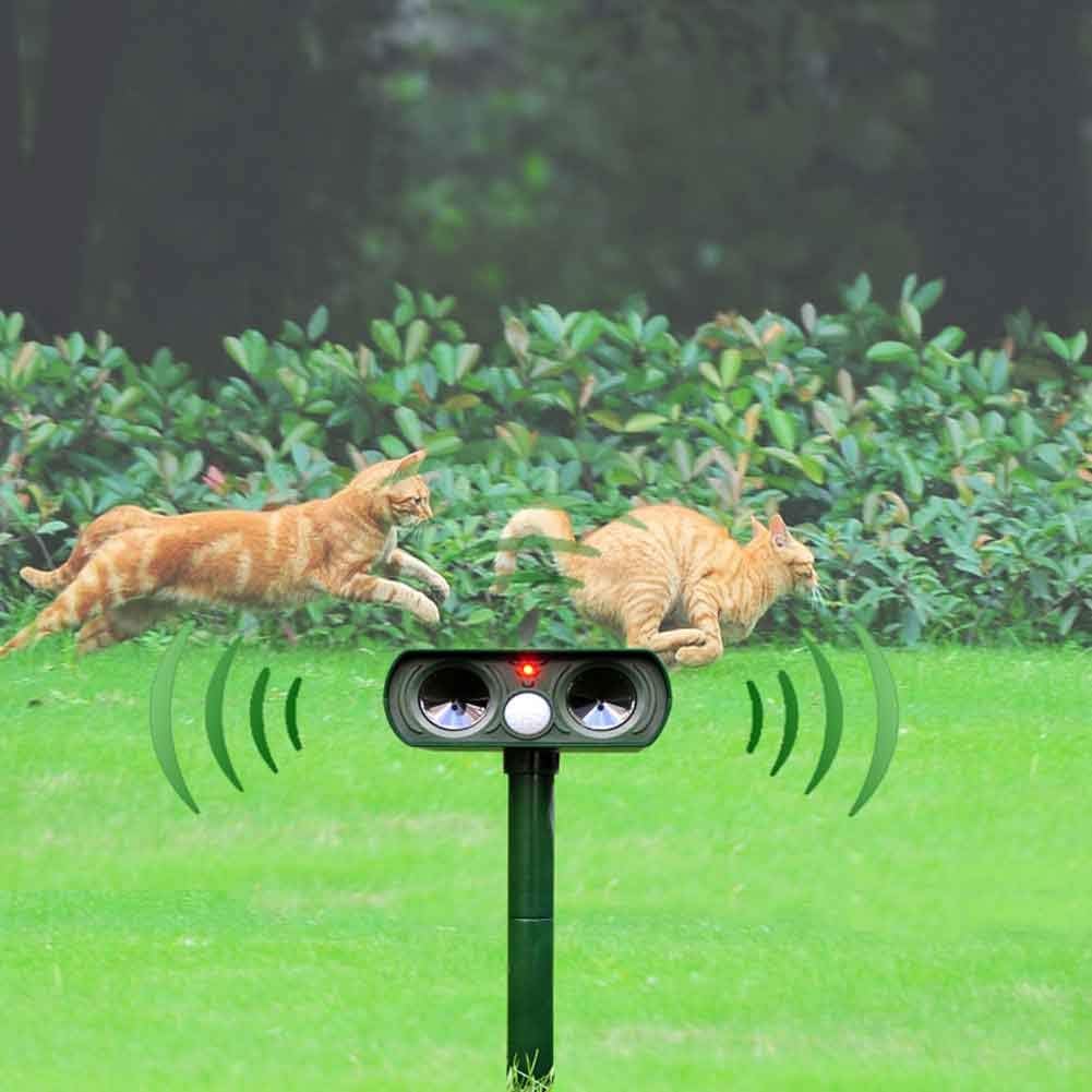 Solar-powered Ultrasonic Animal Repellent - product detail 5