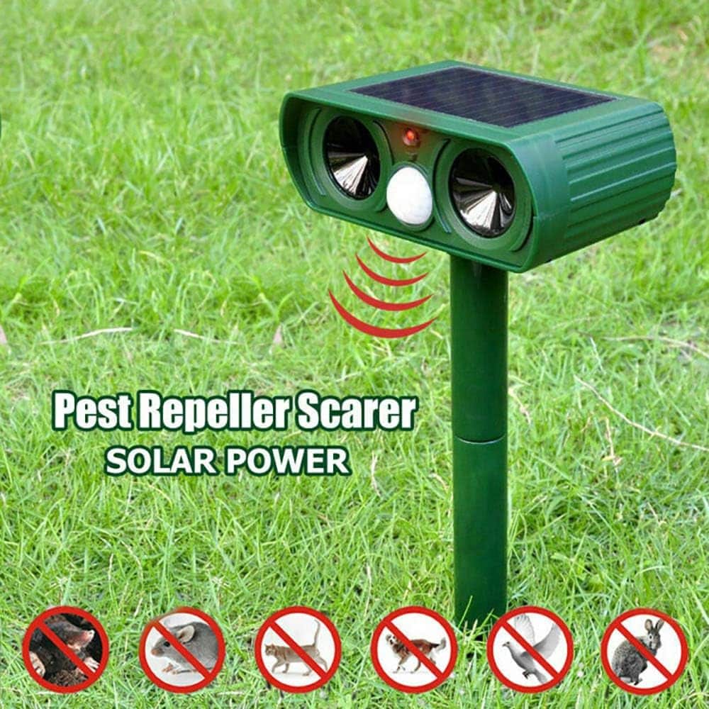Solar-powered Ultrasonic Animal Repellent - product detail 6