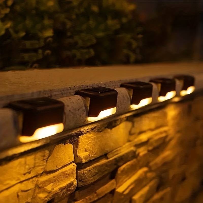Luz de pared solar automática inalámbrica para jardín