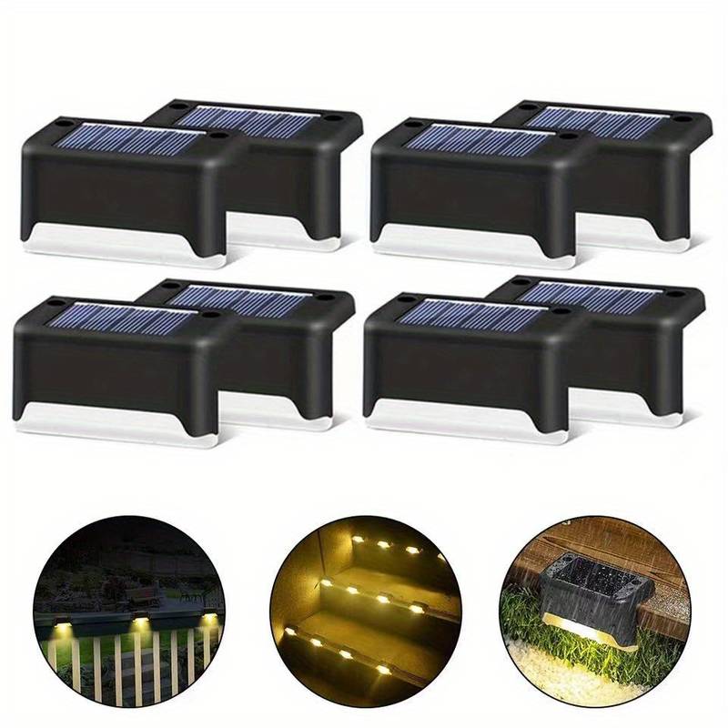 Luz de pared solar automática inalámbrica para jardín