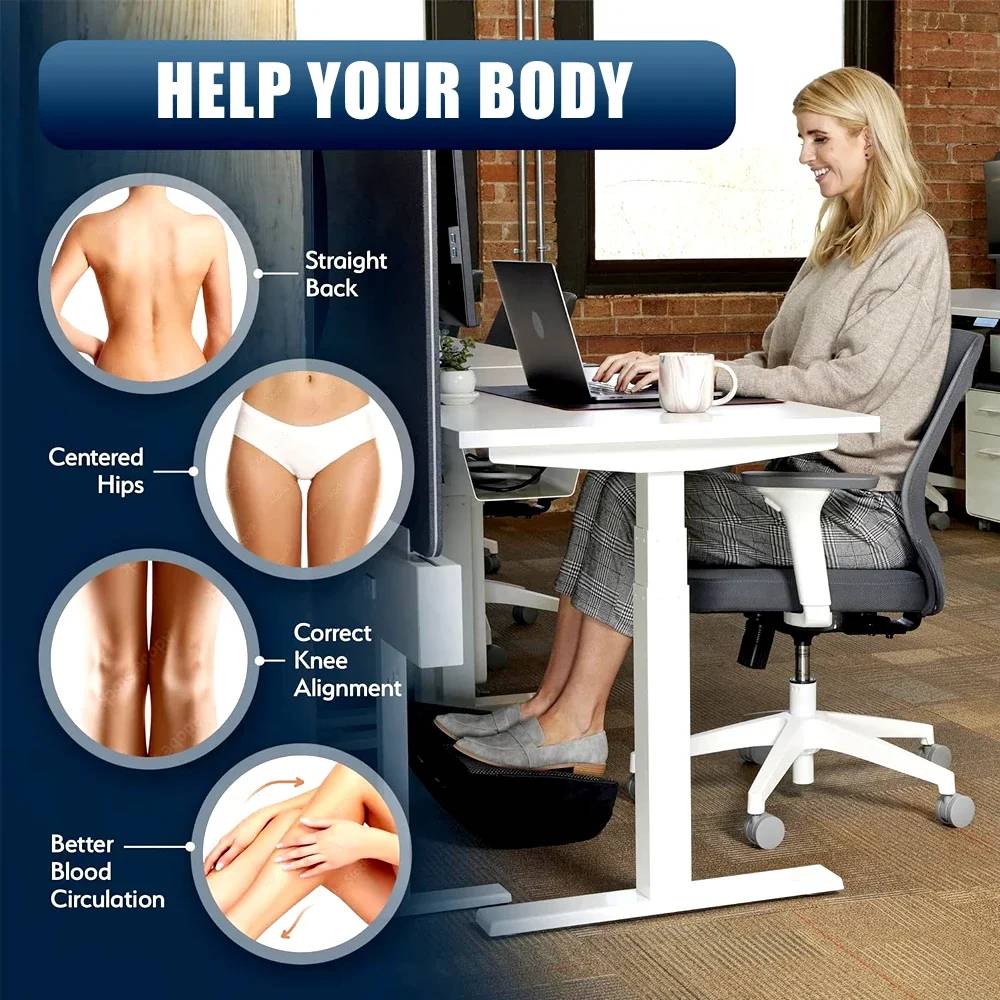 Under Desk Foot Cushion Rest - product image 5
