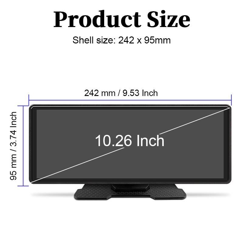 Touch Screen Car Stereo with Bluetooth and Backup Camera - product image 10