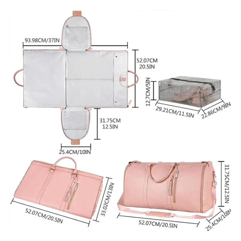 Travel Bag With Extra Space - product detail 6