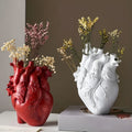 NOMOVA Bamboo & Wood Lively Heart-Shaped Vase