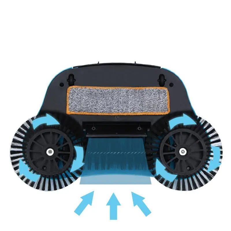 Manual 2-in-1 Broom with Rotating Brush - product detail 2