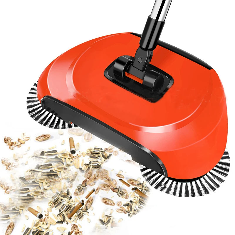Manual 2-in-1 Broom with Rotating Brush - product detail 4