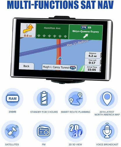 7-Inch Gps Navigation System For Cars And Trucks - product image 4