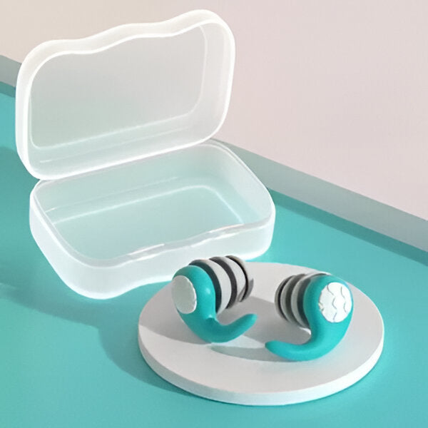 Silicone Noise-Canceling Earplugs - product image 1