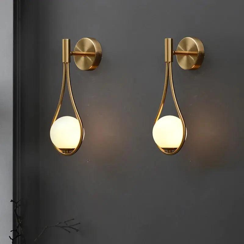 Lámpara de Pared Estilo Nórdico Luz Ambiental Contemporánea para el Hogar