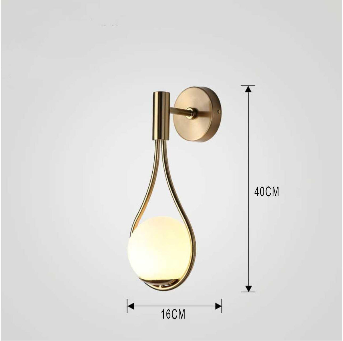 Lámpara de Pared Estilo Nórdico Luz Ambiental Contemporánea para el Hogar