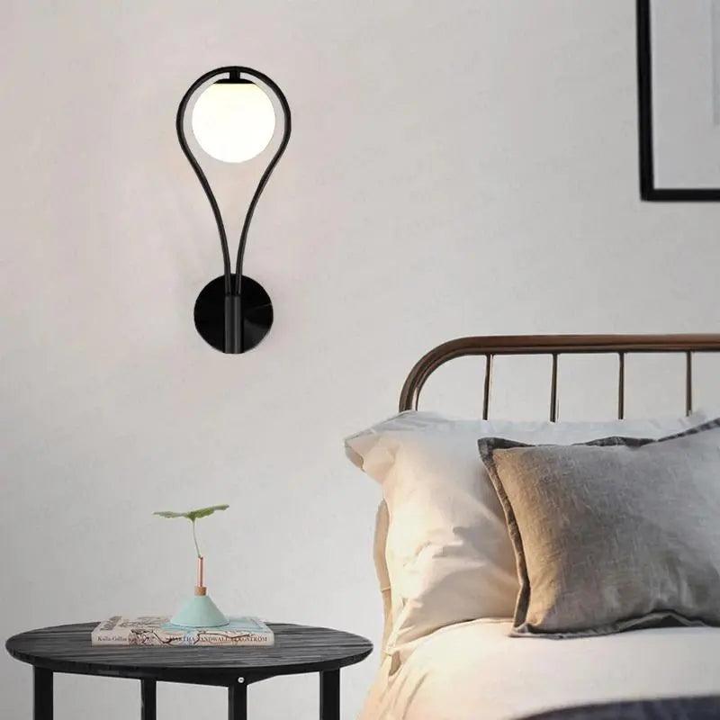 Lámpara de Pared Estilo Nórdico Luz Ambiental Contemporánea para el Hogar