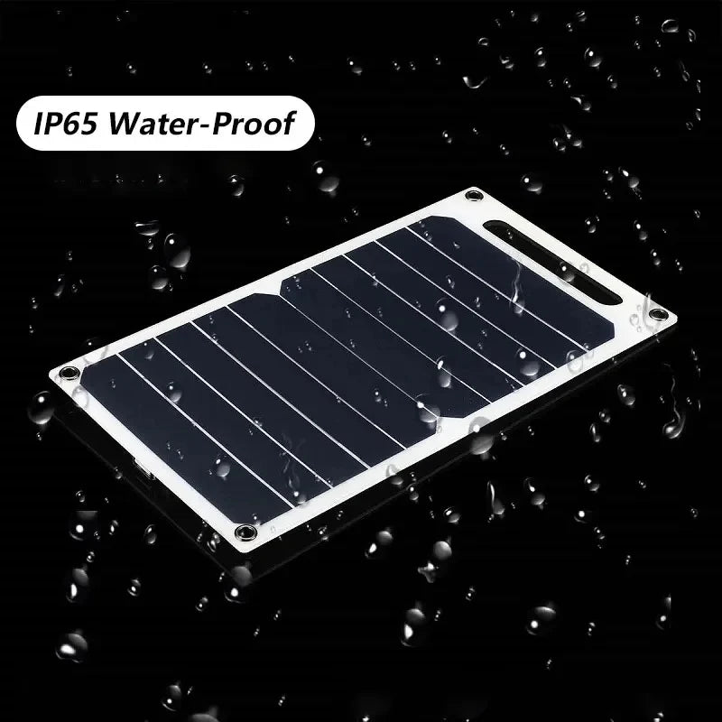 Solar Panel With Portable USB Battery - product detail 4