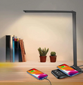 NOMOVA Contemporary Adjustable LED Table Lamp With Charging Function
