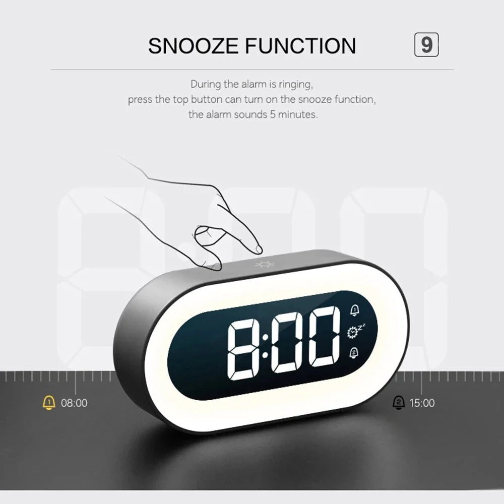 Gentle Light Alarm Clock - product detail 5