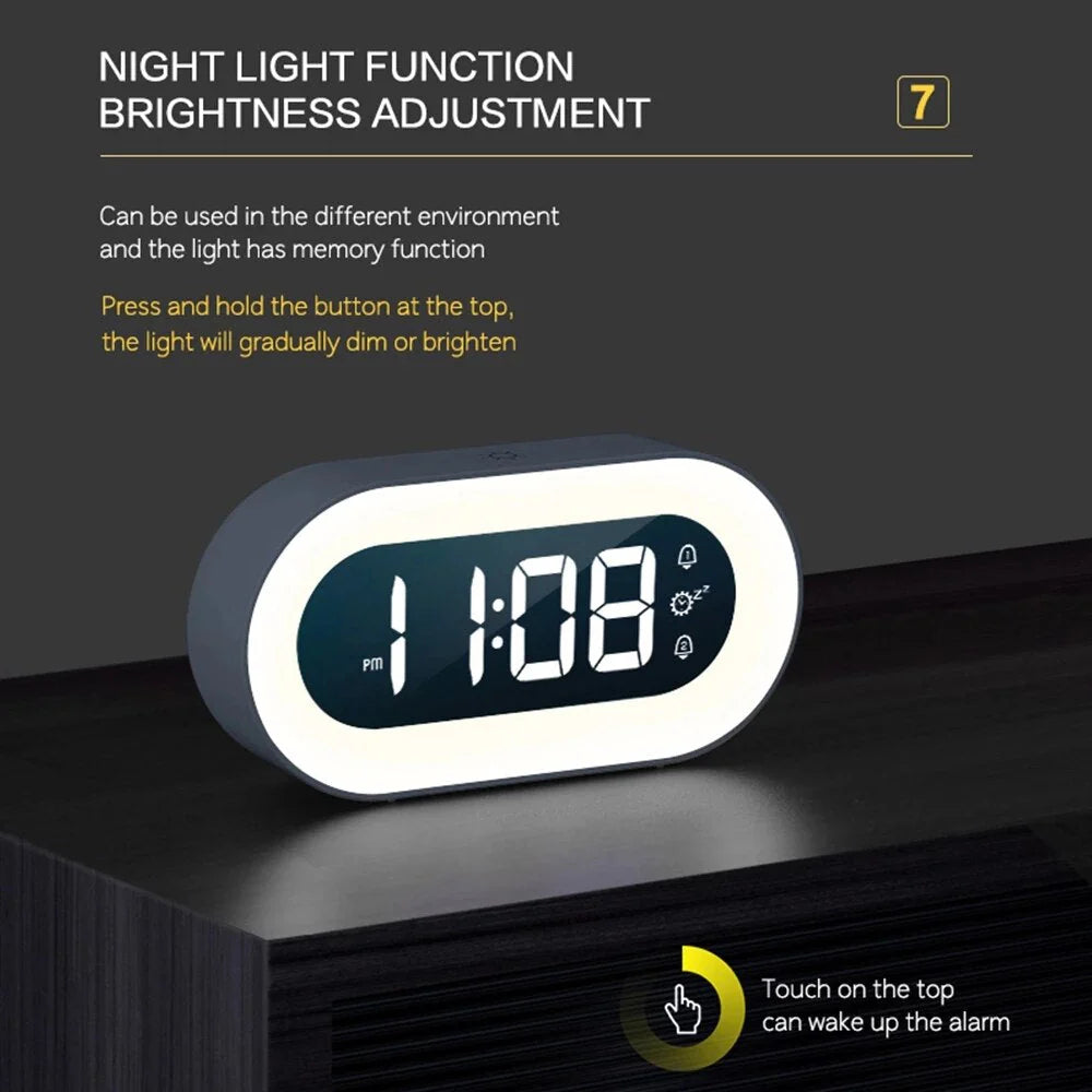 Gentle Light Alarm Clock - product detail 6