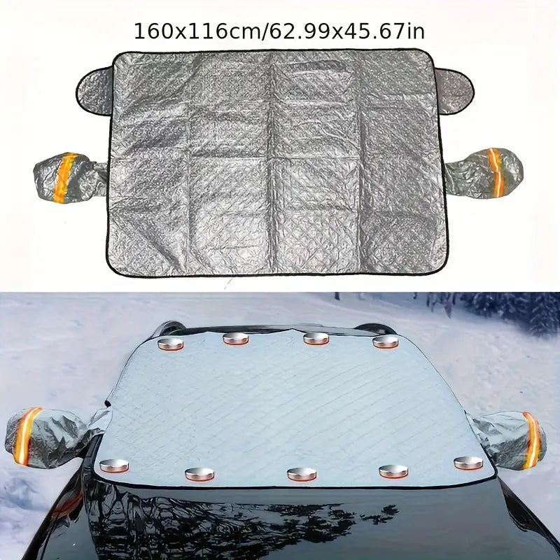 Winterproof Magnetic Windshield Cover - product detail 5