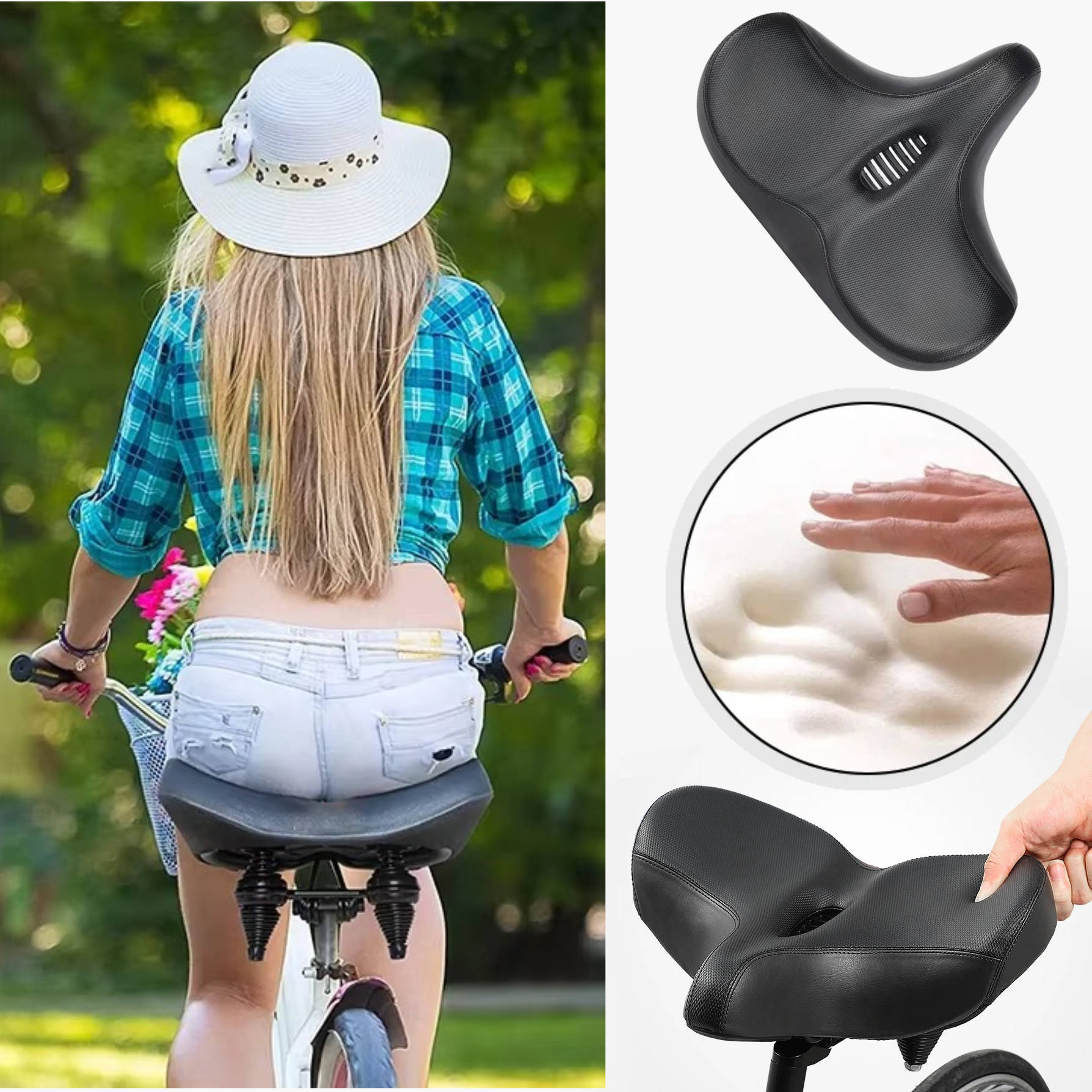 NOMOVA Most Comfortable Bike Saddle For Long Rides