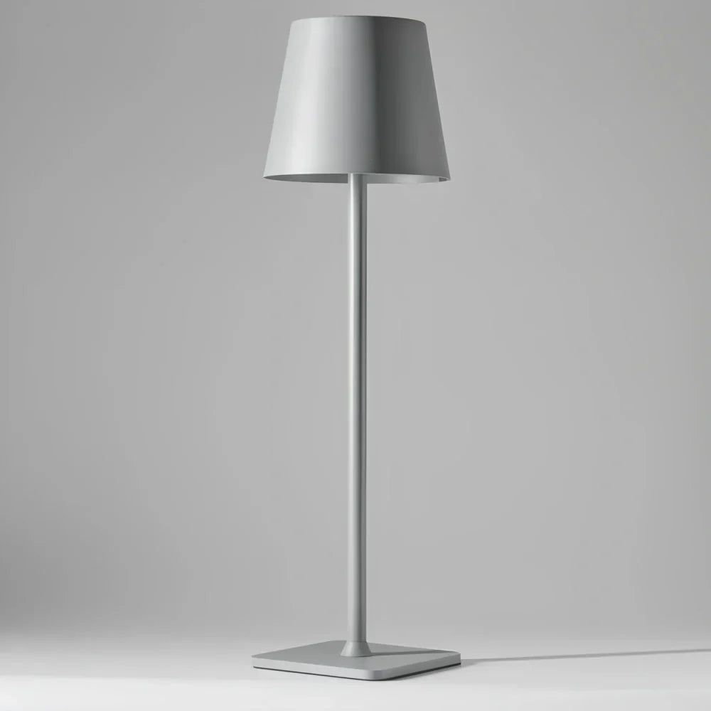 Lámpara de mesa alta regulable con control táctil y luz LED recargable
