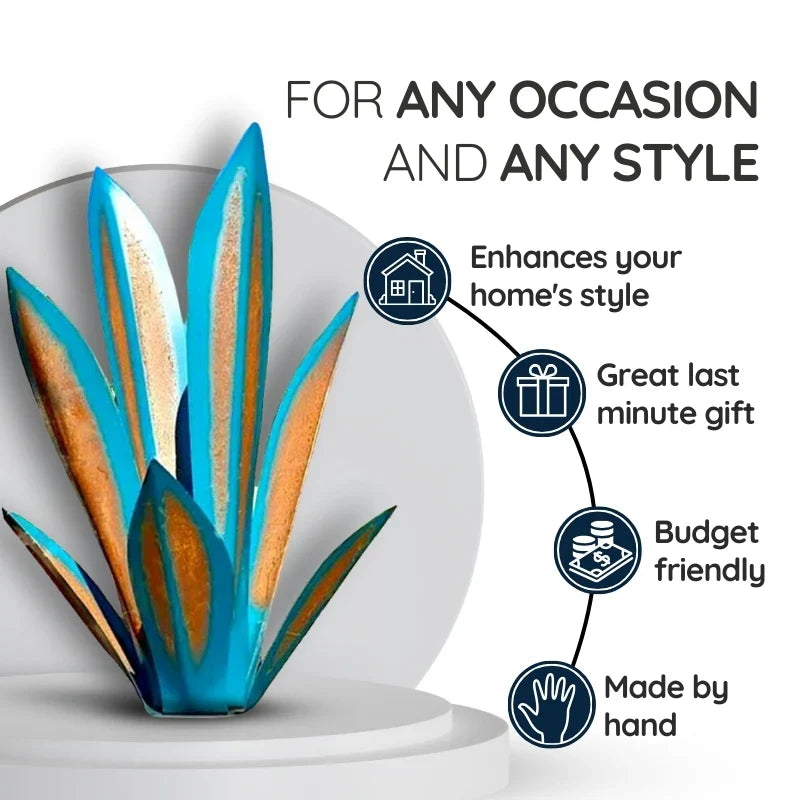 Agave Americana Metal Decorative Plant - product detail 9