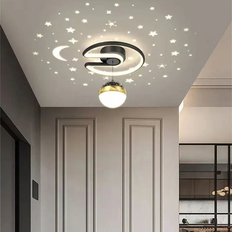 Luz de Techo LED Regulable con Efecto Estrellado para Iluminación de Habitaciones