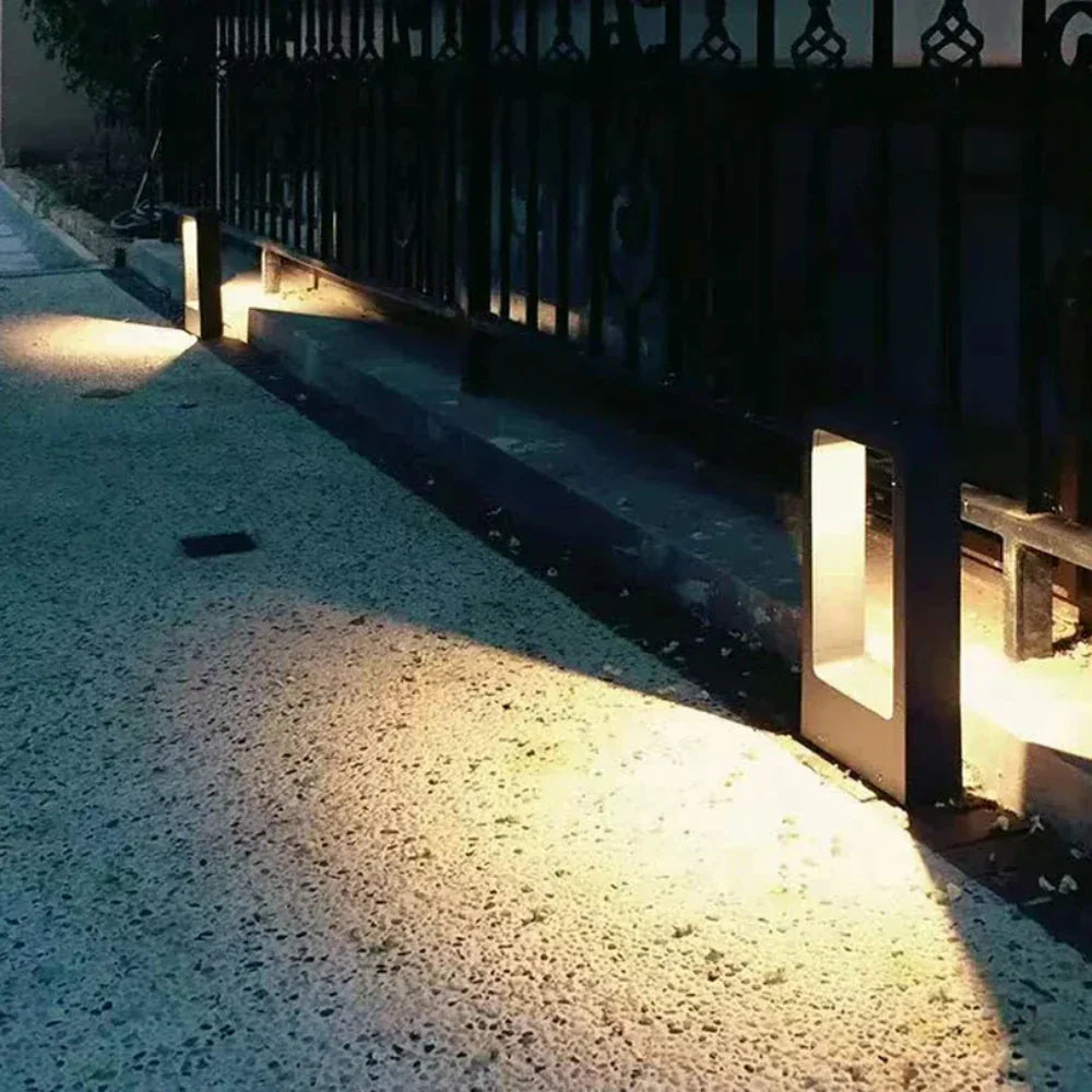Luz de Sensor de Movimiento para Jardín Resistente a la Intemperie Luz Exterior Inalámbrica