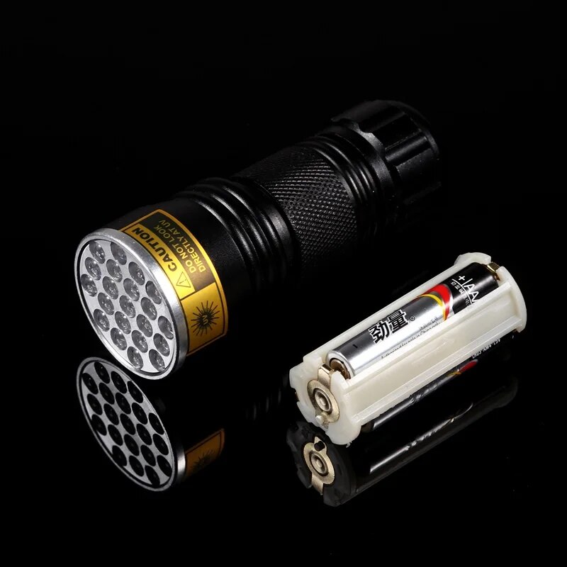Powerful 21 LED pocket UV lamp - product detail 7
