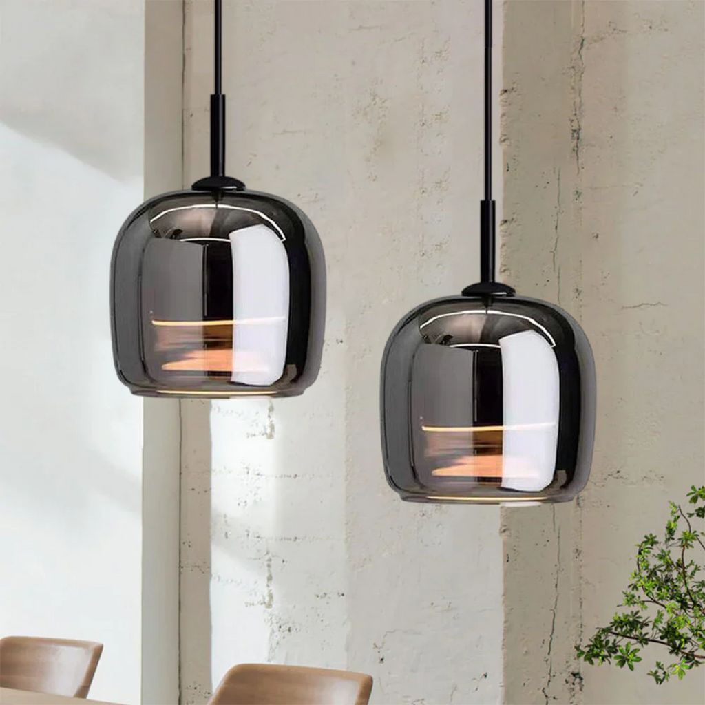 Lámpara colgante de cocina estilo nórdico con accesorio de techo ajustable