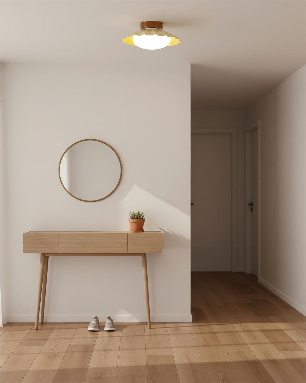 Lámparas de techo compactas con diseño elegante