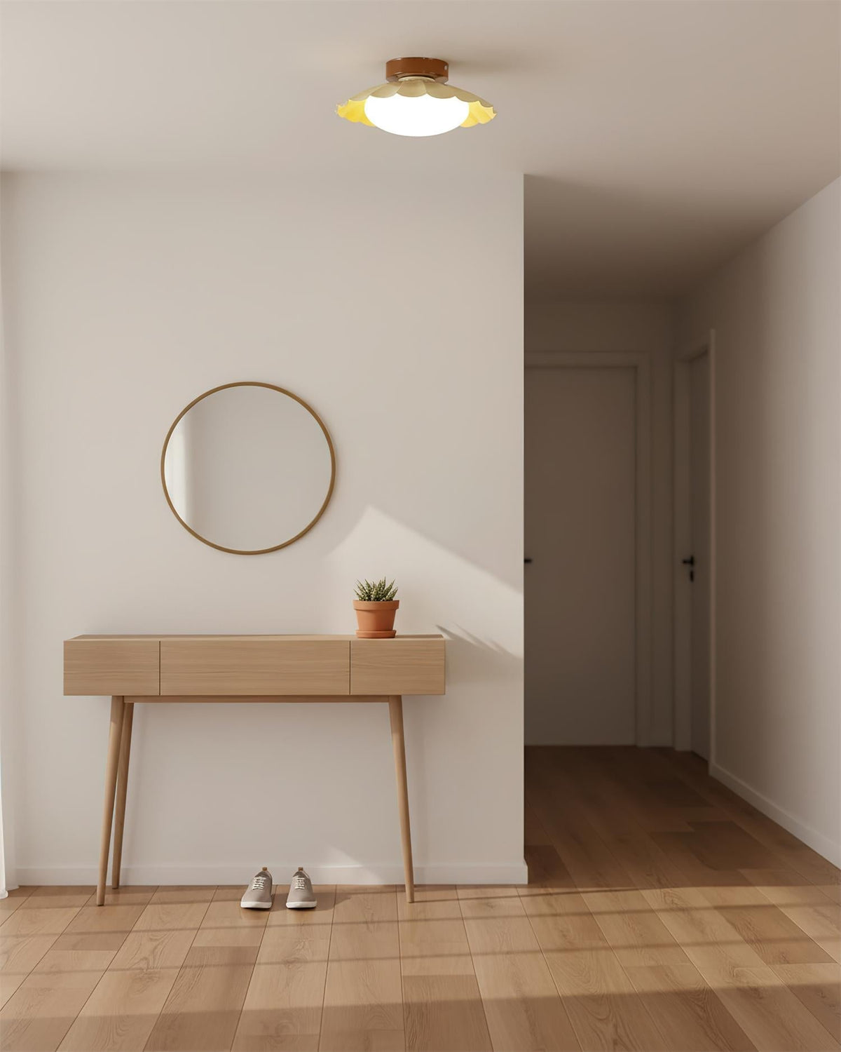 Lámparas de techo compactas con diseño elegante