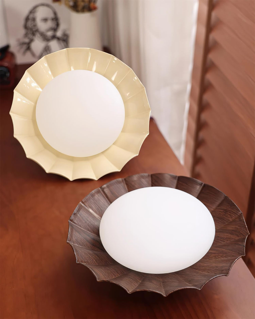 Lámparas de techo compactas con diseño elegante