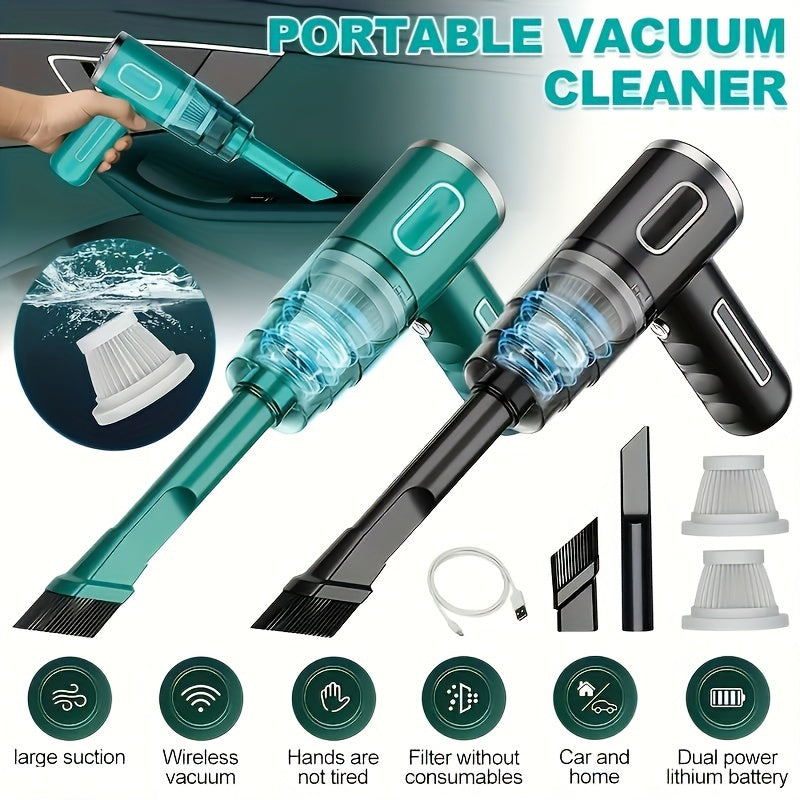 Portable USB Rechargeable Vacuum Cleaner for Car and Home - product detail 3