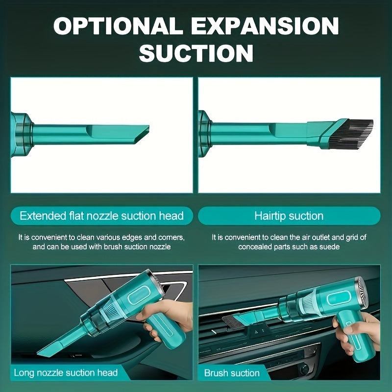 Portable USB Rechargeable Vacuum Cleaner for Car and Home - product detail 5