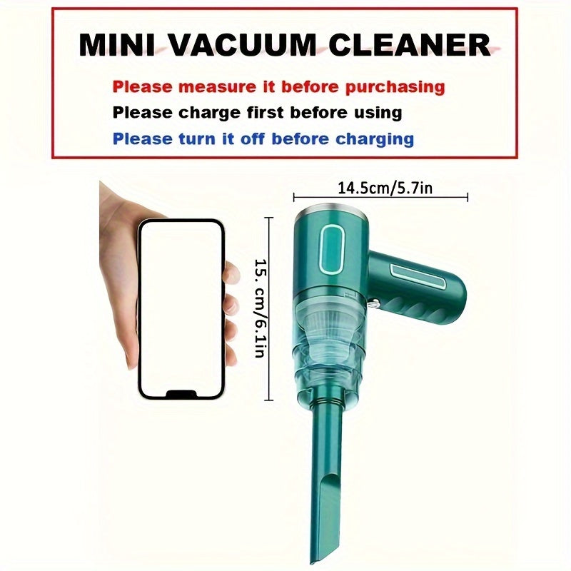 Portable USB Rechargeable Vacuum Cleaner for Car and Home - product detail 8