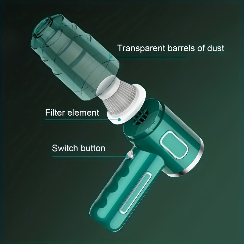 Portable USB Rechargeable Vacuum Cleaner for Car and Home - product detail 9