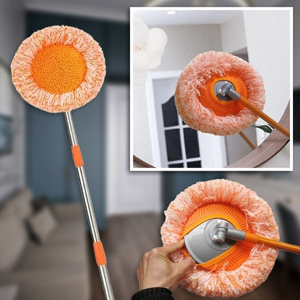 Customizable Round Rotating Broom - product detail 2