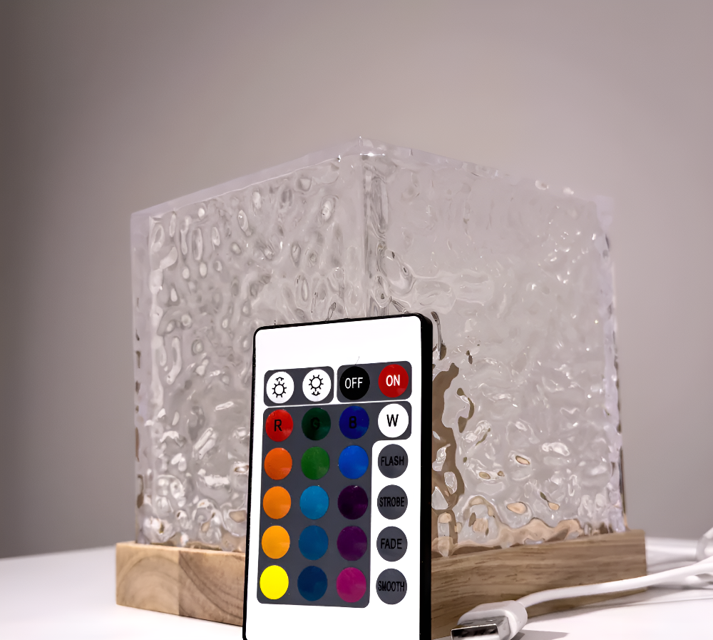 Vibrant 16 Colors Water Ripple Projector Night Light - product detail 2