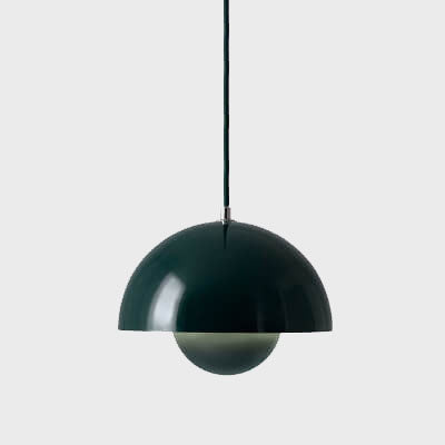 Lámpara colgante Nordic Dome Iluminación de techo contemporánea y minimalista