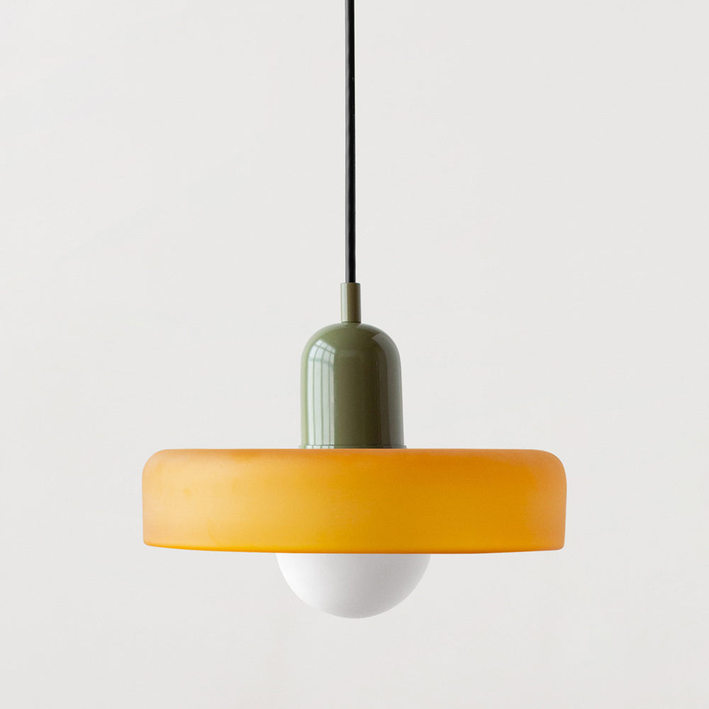 Lámpara colgante decorativa moderna de colores para techo