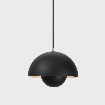 Lámpara colgante Nordic Dome Iluminación de techo contemporánea y minimalista