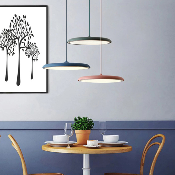 Lámpara colgante LED Nordic Glow escandinava
