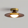 Luz de techo LED contemporánea con diseño compacto de montaje empotrado